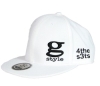 Бейсболка с вышитой символикой g-style 4T_CAP_G-STYLE_LEFT_LOGO_WHITE_BLACK 2010 г инфо 13155v.